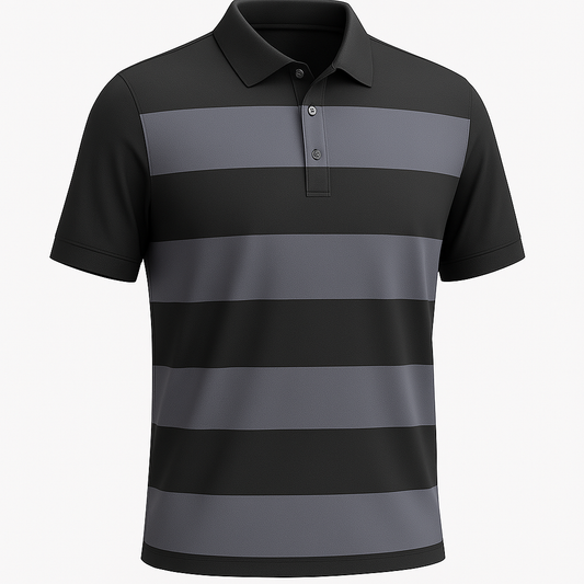 STRIPE CLUB – Polo de performance à rayures