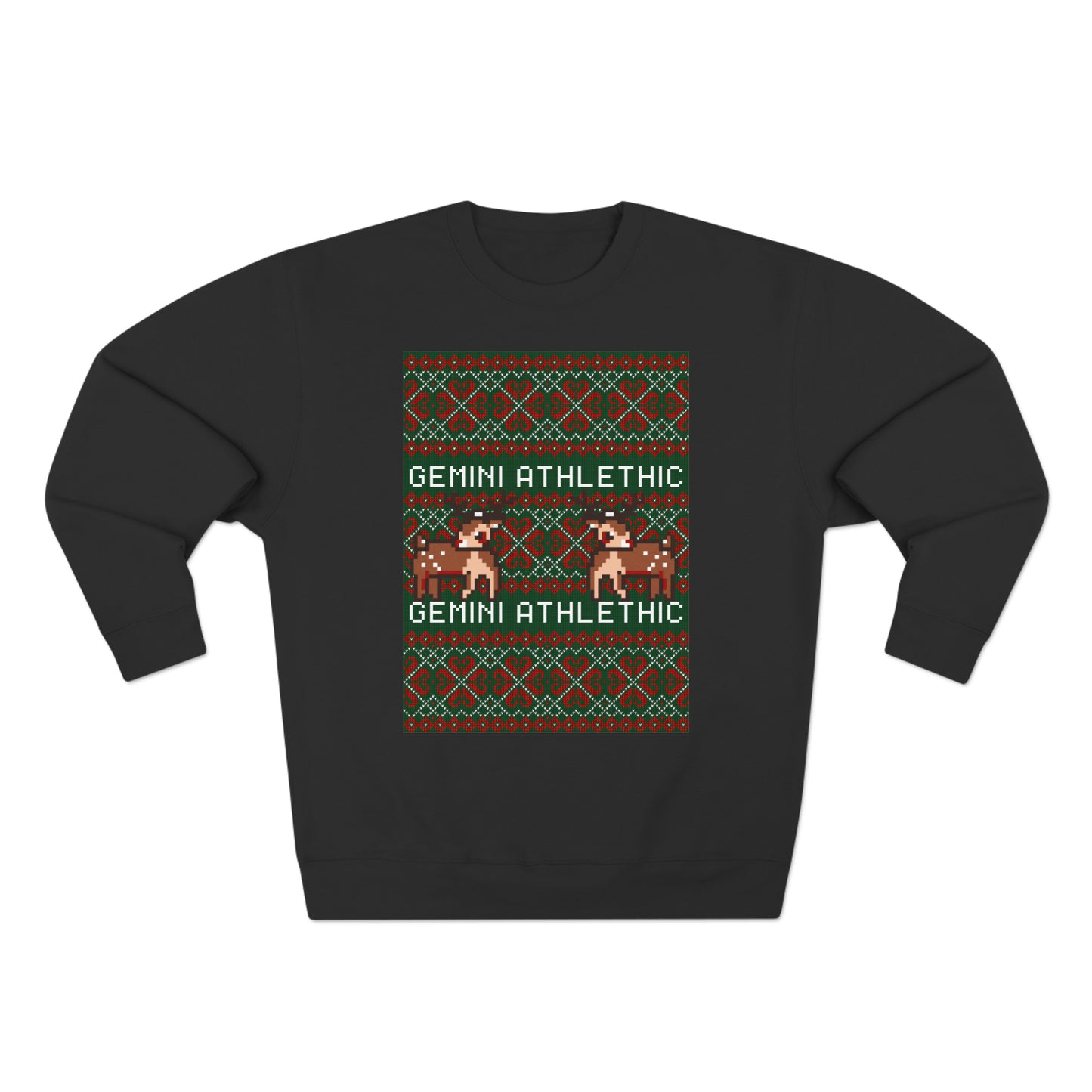 Unisex Premium Christmas pixel Crewneck